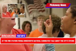 At the Fire Station Forum, Ronceverte Mayoral Candidates Talk About the City's Future