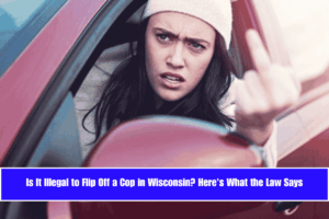 Is It Illegal to Flip Off a Cop in Wisconsin Here's What the Law Says