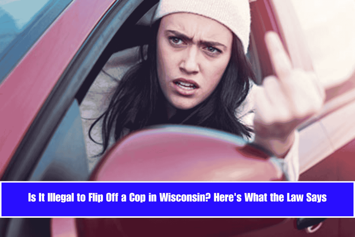 Is It Illegal to Flip Off a Cop in Wisconsin Here's What the Law Says