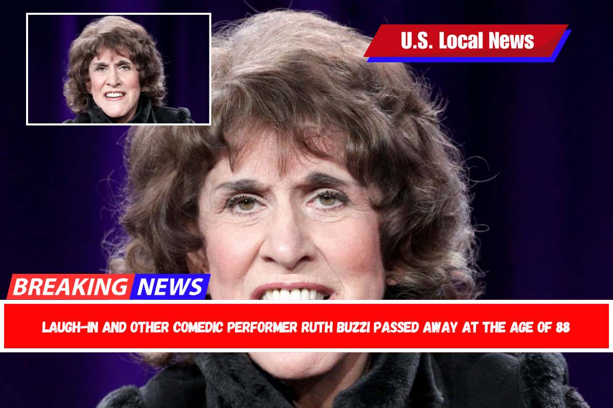Laugh-In and other comedic performer Ruth Buzzi passed away at the age of 88