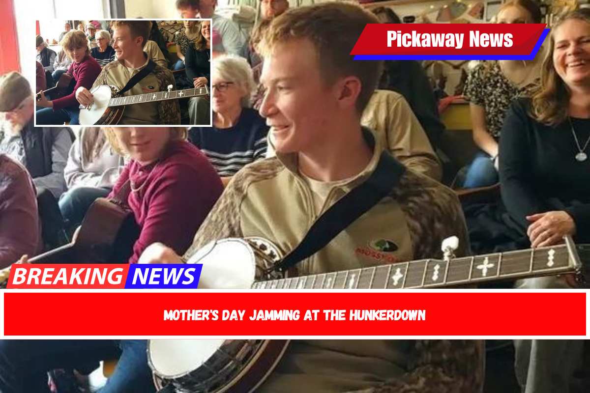 Mother's Day jamming at the Hunkerdown