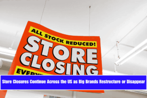 Store Closures Continue Across the US as Big Brands Restructure or Disappear