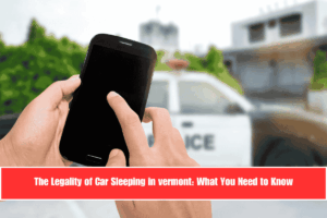The Legality of Car Sleeping in vermont What You Need to Know