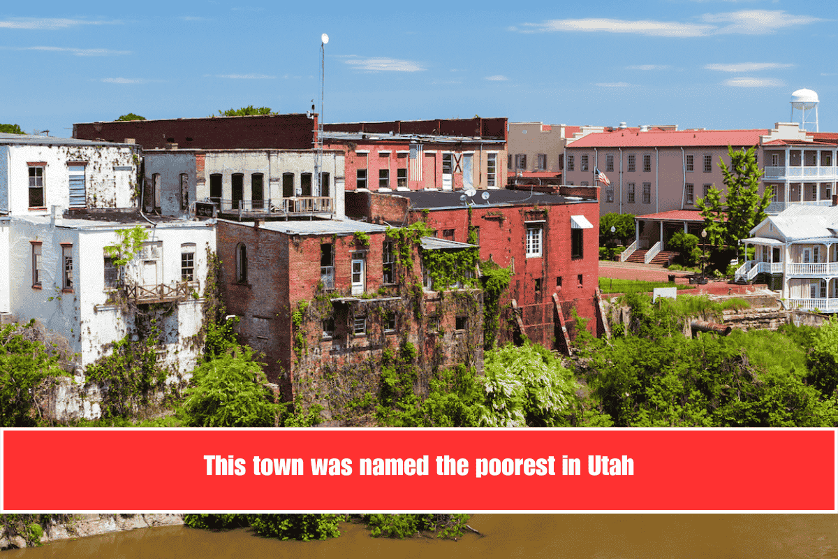This town was named the poorest in Utah