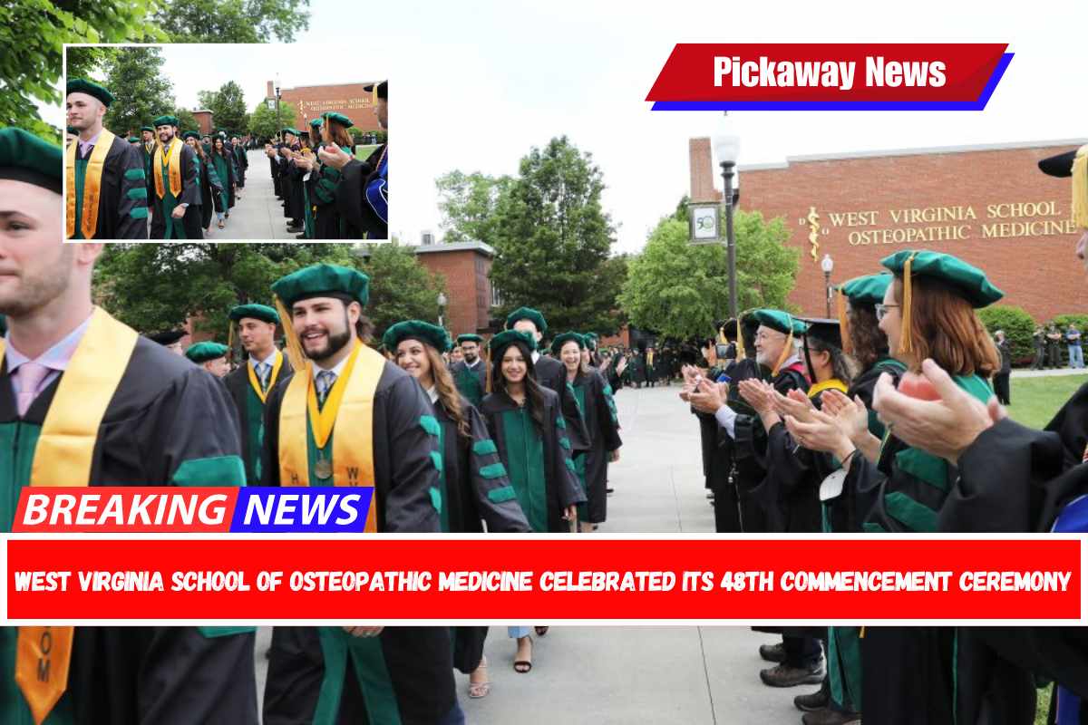 West Virginia School of Osteopathic Medicine celebrates 48th commencement ceremony